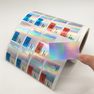 Cam Flakon 10ml Hologram İlaç Etiket Etiketleri
