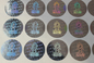 Özel Hologram Etiketi Baskı Kare Güvenlik Etiketi Gelişmiş Koruma İçin