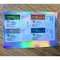 Lazer PET 10ml Hologram flakon İlaç Flakon Etiketleri