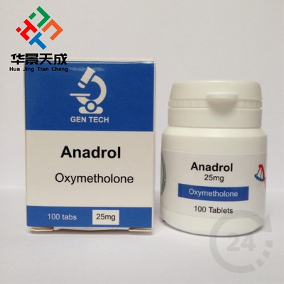 Anadrol Oral Trablets Plastik Şişeler Etiketleri ve Kutuları 50mg