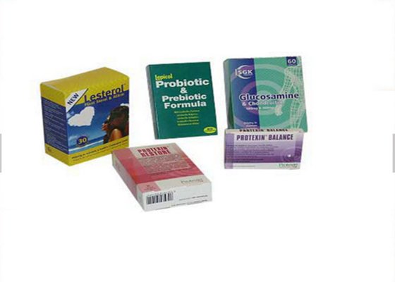 Eczacılık Ürün Paketleme için OEM Kağıt Malzeme Tıp Karton Kutu