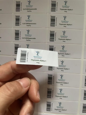 Thymosin Alpha-1 Peptid Yapıştırıcı 2ml Peptid Kendini Yapıştırıcı Şişe Etiketleri