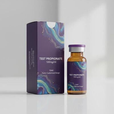Test Propionat 100mg Fusion Özel Tasarımlı 10ml Şişe Etiketleri ve Kutuları