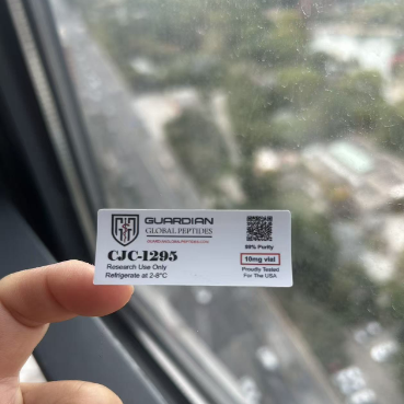 TB500 PVC Su geçirmez peptid şişe etiketleri
