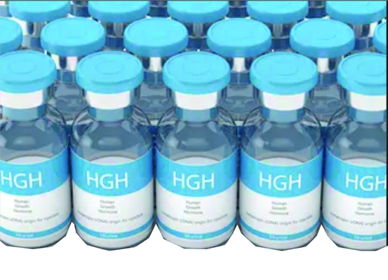 HG Büyüme Hormonu flakonu Flakon Etiketleri, Beyaz PVC'li İlaç Etiketi Çıkartmaları