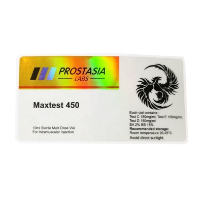 Pantone Color Prostasia Maxtest 450 10ml Flakon Etiketleri