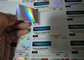 Etiket ile su geçirmez İlaç Şişe Ambalaj Hologram Folyo Flakon Kutusu