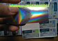 Anabolik Ambalaj için Parlak Lazer Hologram Yapışkanlı Etiket Etiketleri