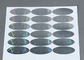 3D Anti Sahte Etiket / Güvenlik Etiketi ile Gümüş Etiket Çıkartmalar Kazıyın
