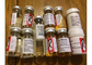 flakon Paketleme Özel Flakon Etiketleri Uygulanan Farmasötik Steril Çoklu Doz Flakon