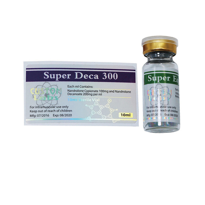 Biyotek Marka Erkek Sağlık Ürünleri İçin Güçlü Yapışkan Vinil 10ml Şişe Etiketleri