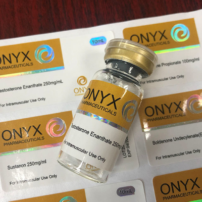 Sustannon 250 Profesyonel Plastik 10ml Şişe Etiketi 10ml Şişe Etiketleri Farmasötik Paket için