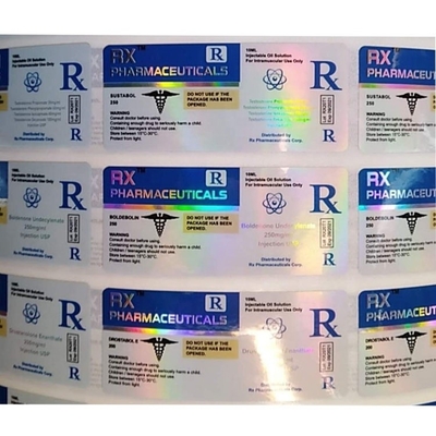 Sustannon 250 Profesyonel Plastik 10ml Şişe Etiketi 10ml Şişe Etiketleri Farmasötik Paket için