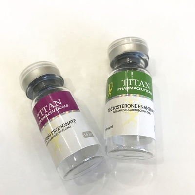 Laboratuvar Enjeksiyonu için RX 10 ml şişe Etiketleri Çoklu Dozlı Steroid Test E