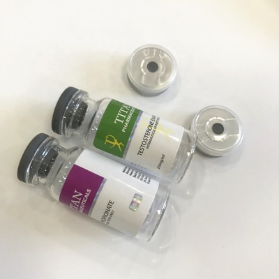 Laboratuvar Enjeksiyonu için RX 10 ml şişe Etiketleri Çoklu Dozlı Steroid Test E