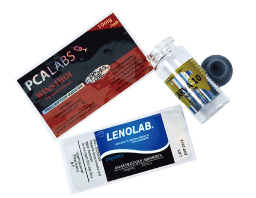 RX 10ml Şişe Etiketleri Gümüş Foliya Metallleştirme Etiket Baskı Ücretsiz Tasarım Servisi