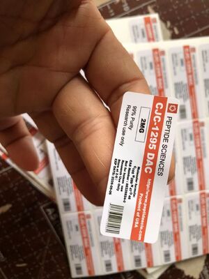 Üreticinin Marka Etiketleri Tirze  Patide 2ml Şişe PEPTİD Etiketler ve Kutular