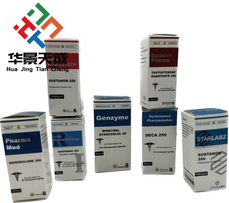 CMYK/ Pantone basılı eczane kağıdı kartonlu 10 ml şişe kutuları