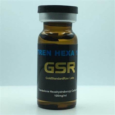 Tren Hexa 100mg Parabolan Enjekte edilebilir Steroidler Kağıt/ PET/ PVC malzemesi ile şişe etiketleri