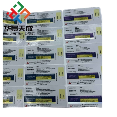 5mg Metribolone-5 Methyltrienolone Oil Steroid Viyole Etiketleri KAPIT/ PET/ PVC