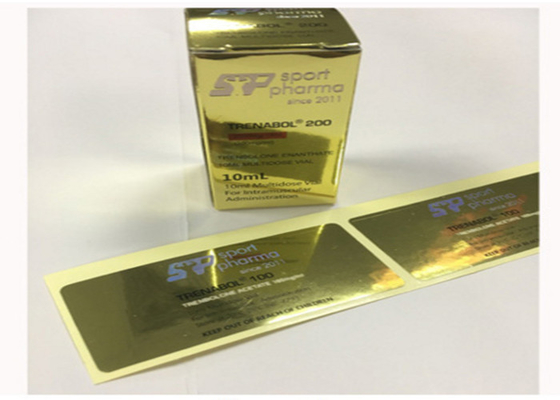 Winstrolon 50 10 ml Enjeksiyon Yağı Etiketler ve Kutular 10 ml Şişe Kutu Kağıt Paketleme