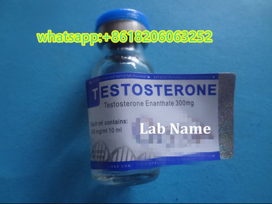 Androl Test 250 10ml Şişe Etiketleri Steroid Enjeksiyon Etiketleri Yüksek Kaliteli PVC Materail