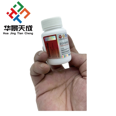 Methandrostendlone 10mg 100 Tabletler Hologram özel hap şişesi etiketleri
