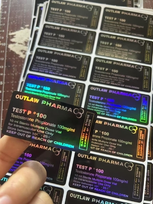 Testo Propionate 100mg Hologram Lazer 10ml Cam Şişeler