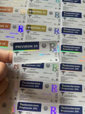 Priviron 50mg Plastik şişe Etiketler Oral Tabletler Etiketler