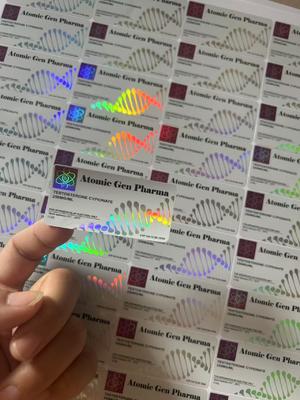 Test Propionat Kendinden Yapışkanlı Eczane 10ml Şişe Etiketleri