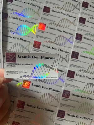 Test Propionat Kendinden Yapışkanlı Eczane 10ml Şişe Etiketleri