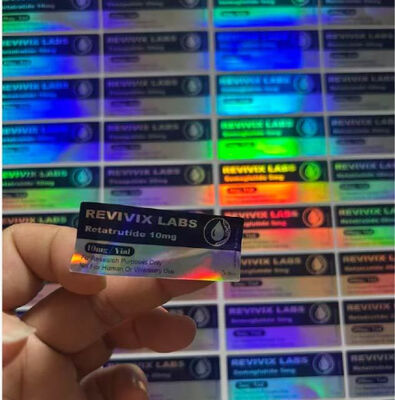 Reta  trutide 10mg özelleştirilmiş logo ve tasarım 3ml flakon etiketleri