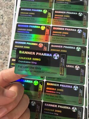 Pegmgf 5mg İlaç Anabolik 2ml Flakon lazer Etiketleri