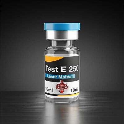 10ml Test E 250 Lazer Malzemesi Etiketleri Kaslı Adam Logosu İle