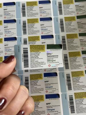 Tre Acetate 100 Mg 6x3cm 10 ml cam şişeler için uygundur