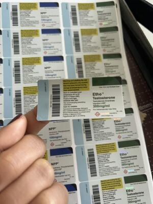 Tre Acetate 100 Mg 6x3cm 10 ml cam şişeler için uygundur