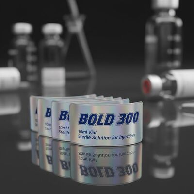 Parlak Etkisi Olan Ciddi 300 10 ml Şişe Etiketleri