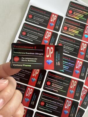 Test ENAN Laser Materail Brand  Diamond Pharma 10ml Vial Labels