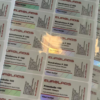 Primobolan 100mg/mg Kas İçine Enjeksiyon İçin 10ml Şişe Etiketleri