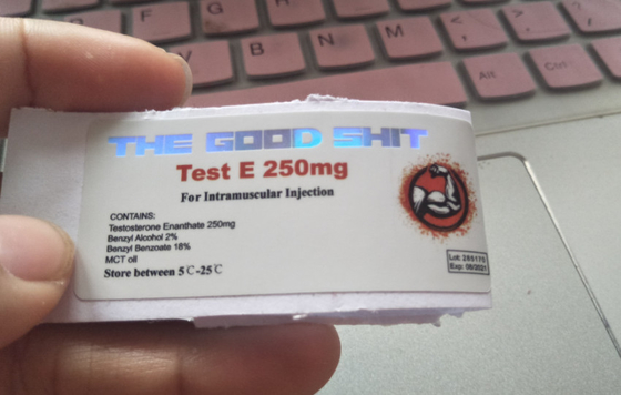 Tıp Şeffaf 10ml Flakon Etiketleri, flakon Özel Cam Şişe Çıkartmaları