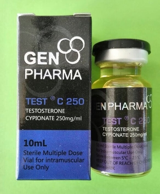 Cypionate 250mg testi için ilaç şişesi Flakon Etiketleri ve Kutuları