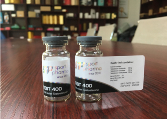 Farmasötik Laboratuvarları İçin 10 ml Kutular 6x3cm Cam Şişe Etiketleri