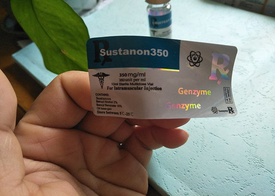 Holografik 10ml Cam Flakon etiketleri