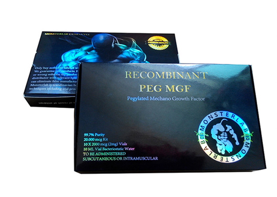 Parlak Laminasyon ile Özel Logo Hologram İlaç Şişe Kutuları