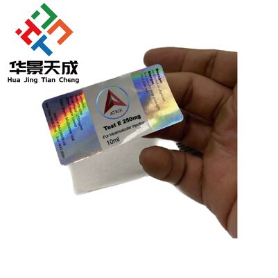 10 ml Şişeler Paketleme Oral Etiketler Whey Protein Özel Etiket