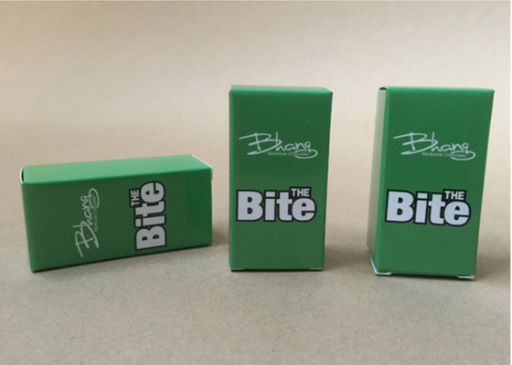 Beyaz Logo ile ücretsiz Tasarım 10ml Flakon Kutuları Ambalaj Tam Renkli Arkaplan