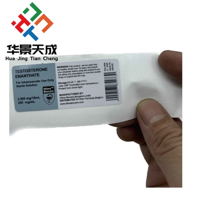 Test Hormonları Test Booster Erkekler Yağ Şişeleri için Etiketler