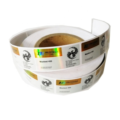 10ml Rulo Flakon Etiketleri Eczane Peptid Enjeksiyonları için Etiketler Altın Folyo Baskılı Flakonlar