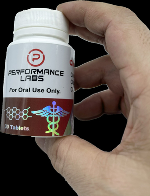 Anavar Oxandrolone Oral Tabletler Etiketler Suya dayanıklı Özel Boyutlu Kağıt Etiketler