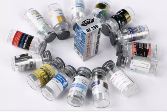 Gloss/ Matt Finish Multidose 10ml Viyole Etiketleri Square Sharpe Nan Drolone Decanoate Cam Kaplamalar için